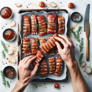 Arrange Riblets