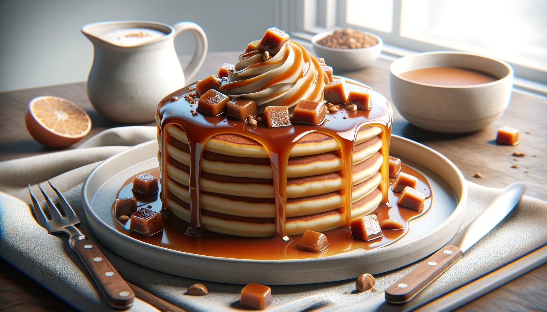 Dulce de Leche Pancakes