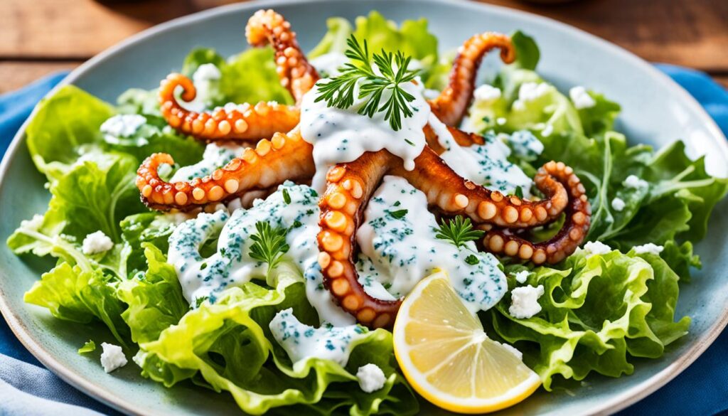 Greek Octopus Dish