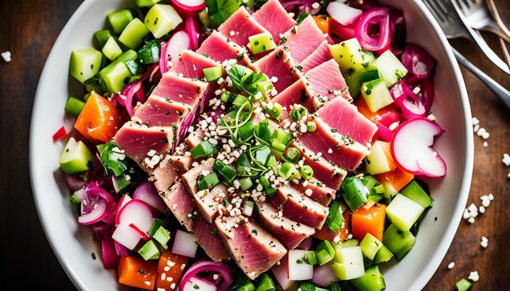 Hawaiian Ahi Poke Recipe - Fresh & Flavorful!