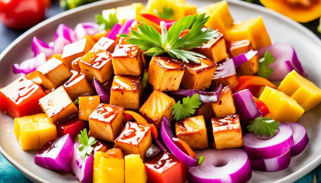 Hawaiian BBQ Tofu Recipe