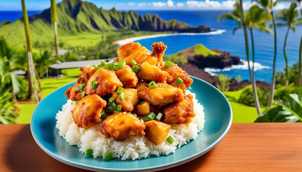 Hawaiian Mochiko Chicken