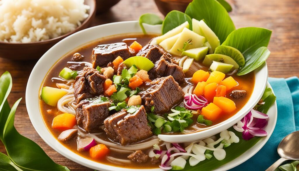 Hawaiian Oxtail Soup Recipe