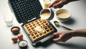 Cook waffles