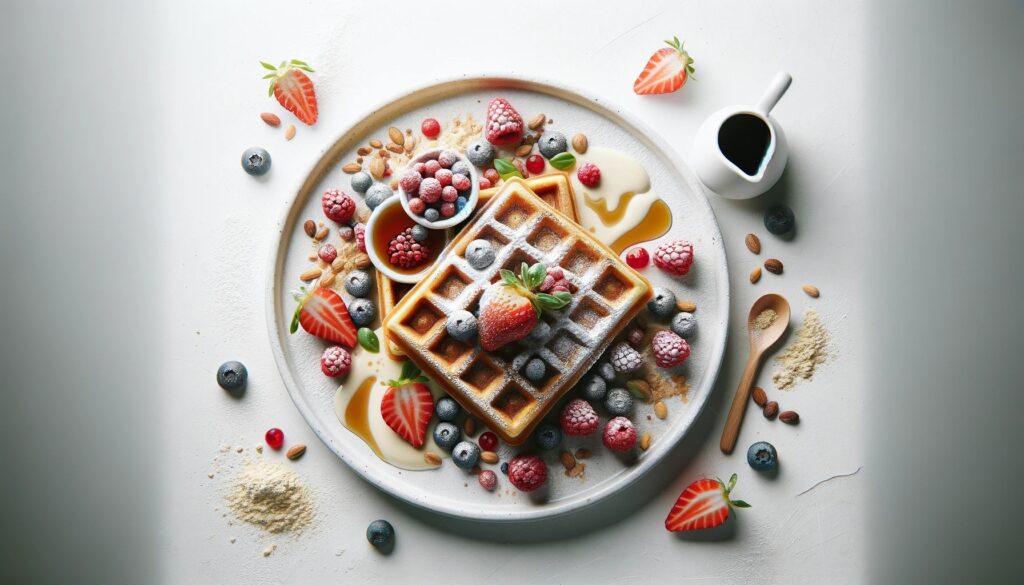 Protein Powder Waffles