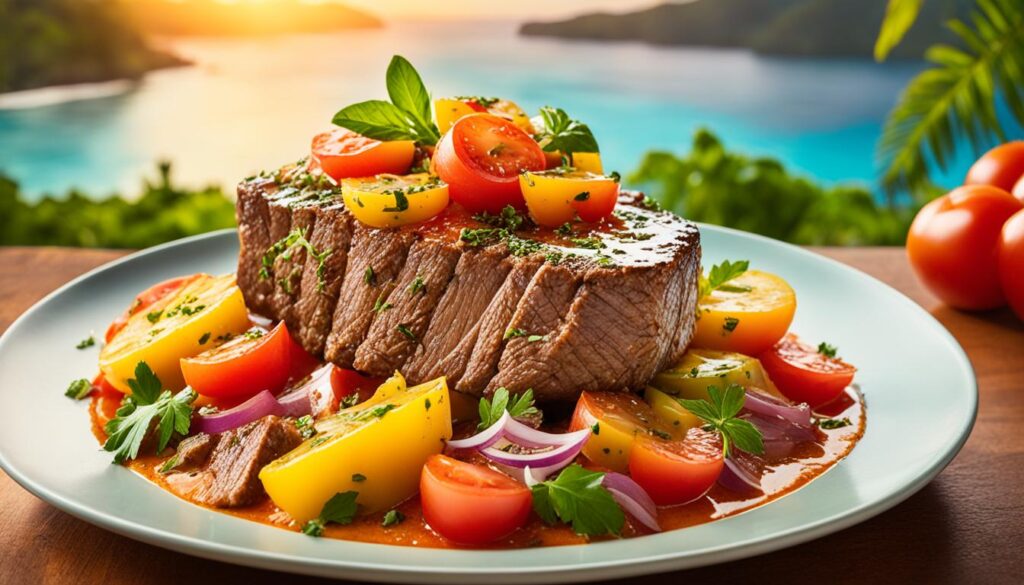 beef tomato Hawaiian recipe