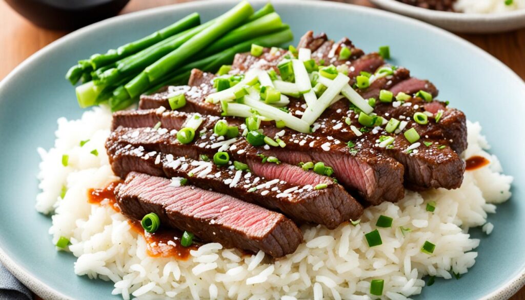 bulgogi and rice