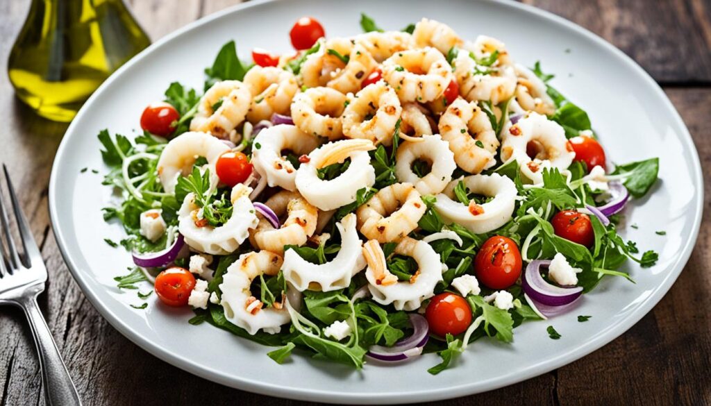 calamari salad