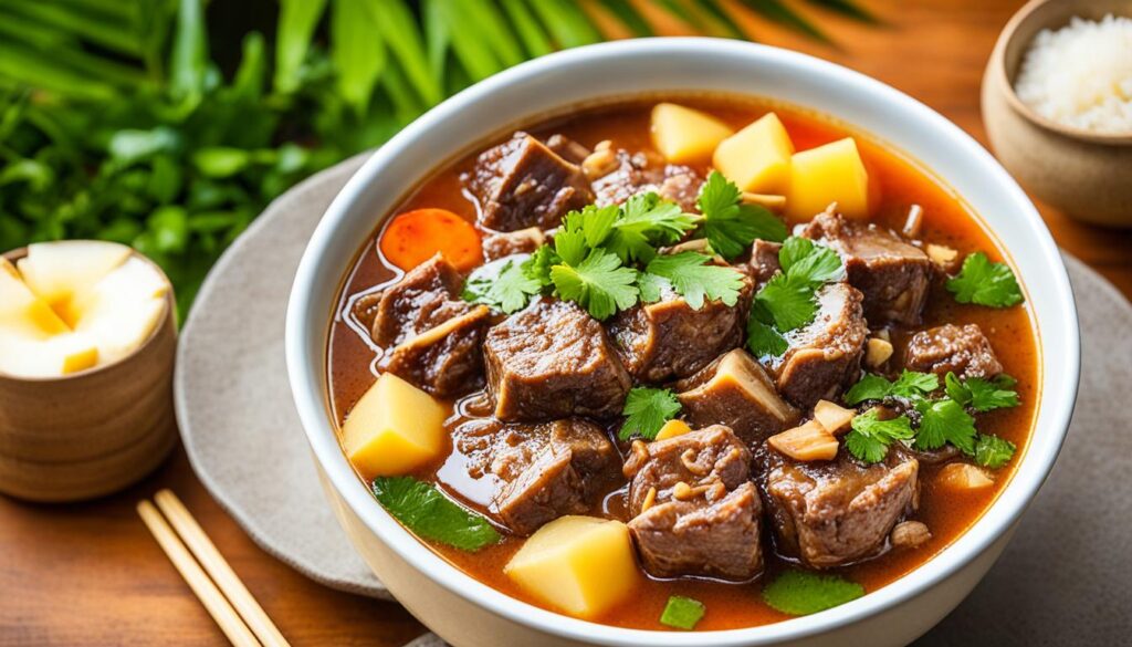 hawaiian oxtail soup