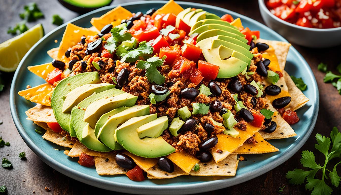 high protein nachos