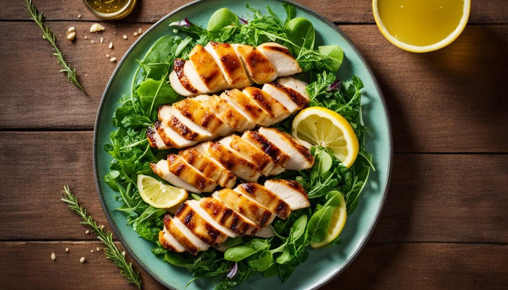 Chilled Honey Lemon Chicken Breast