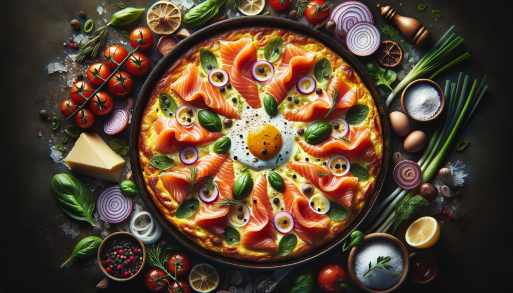 Italian Smoked Salmon Frittata