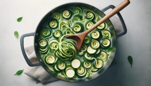 Step 5 Add Zucchini Noodles